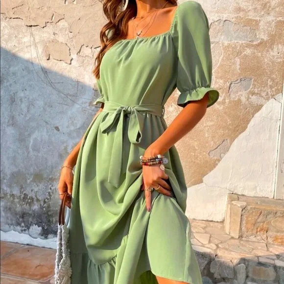 slim fit dress slacks Sura Maxi Dress main image 0